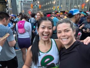 post running a marathon